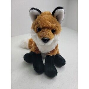 2013 Wildlife Artists Plush Red Fox  8" Stuffed Animal Toy Beans